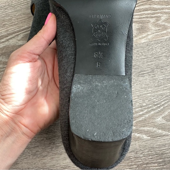 Bottega Veneta vintage jersey square toe stacked heel, heels. Trendy style - Picture 4 of 9